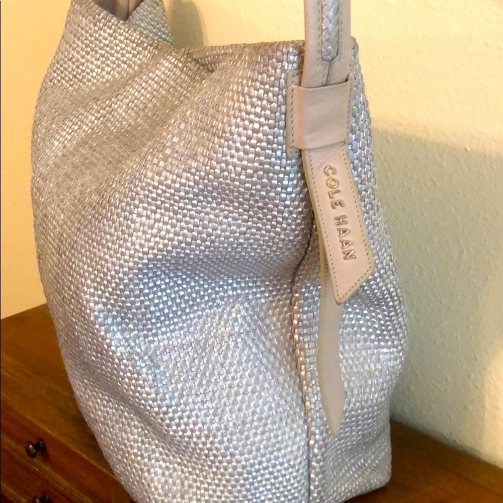 Cole Haan Woven Leather Bag